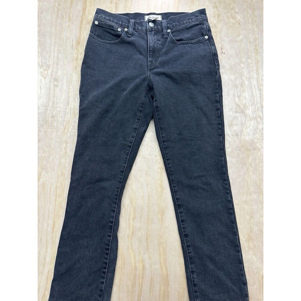 Madewell Women’s Jean Tomboy Straight‎ 26 Black EUC Denim